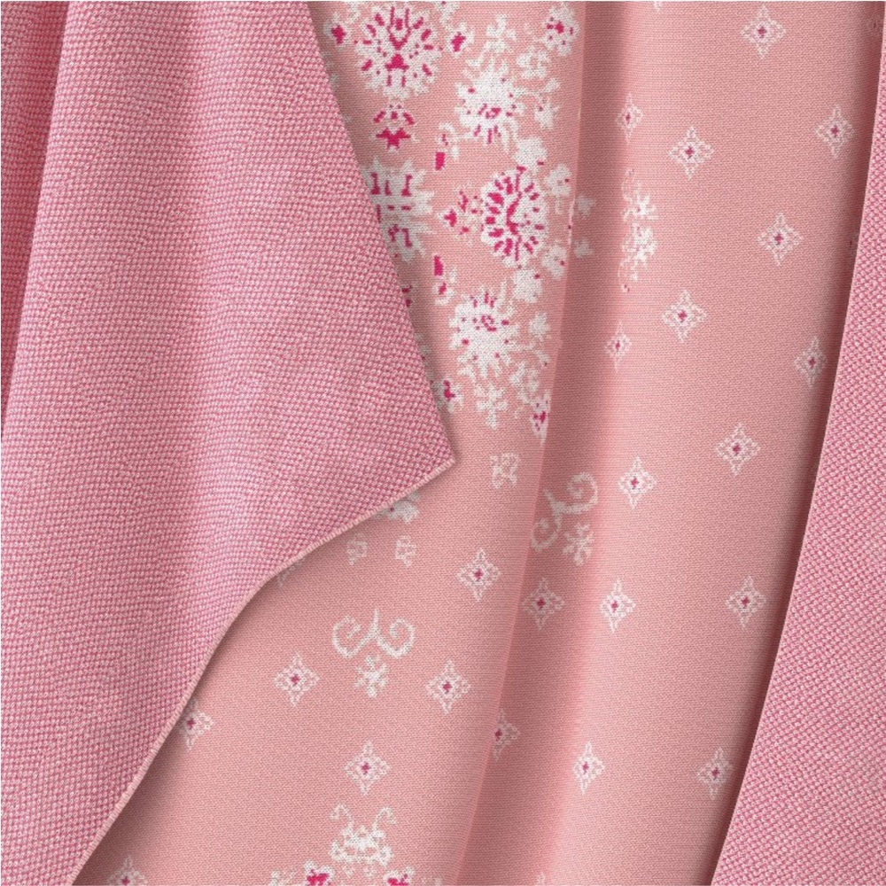 STUDIO MCGEE NWT floral knit jacquard throw blanket -pink/cream